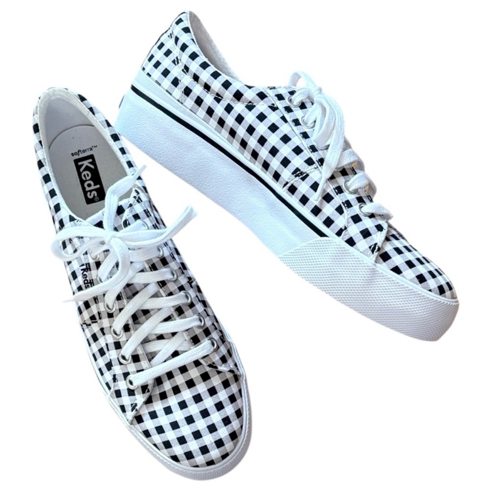 Like New Keds Jump Kick Duo Platform
Sneakers Black White Plaid Size 9.5